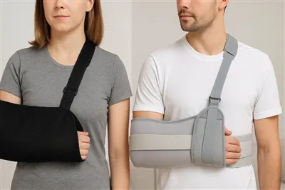 Is a broken arm in a sling useful