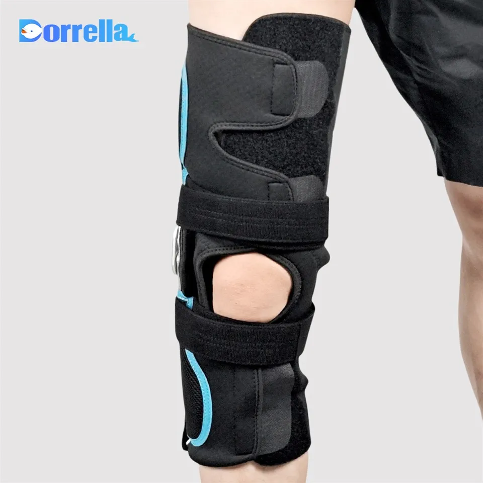 힌지가 있는 무릎 지지대