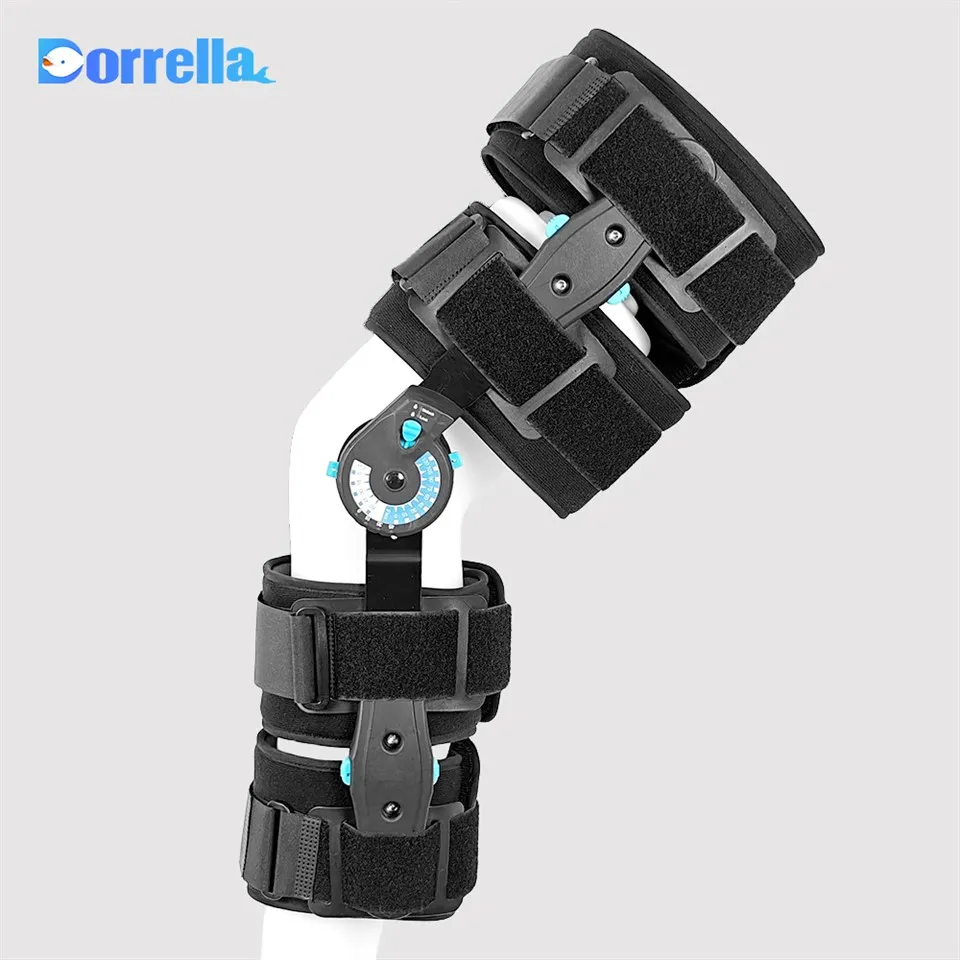 수술 후-무릎 고정 장치