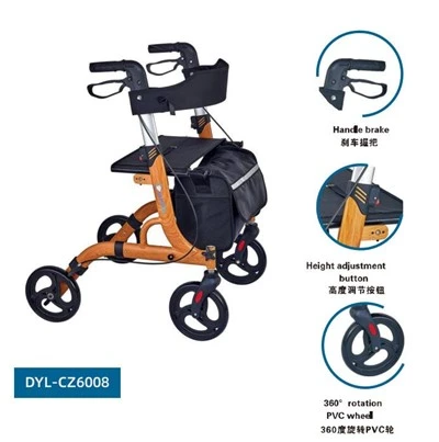 노인을 위한 초경량 Rollator Walker